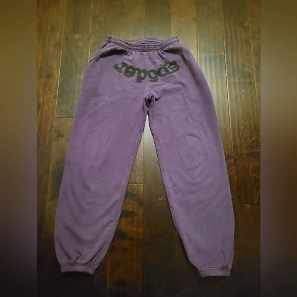 Sp5der | Pants | Spider Worldwide Purple Sweats M | Poshmark